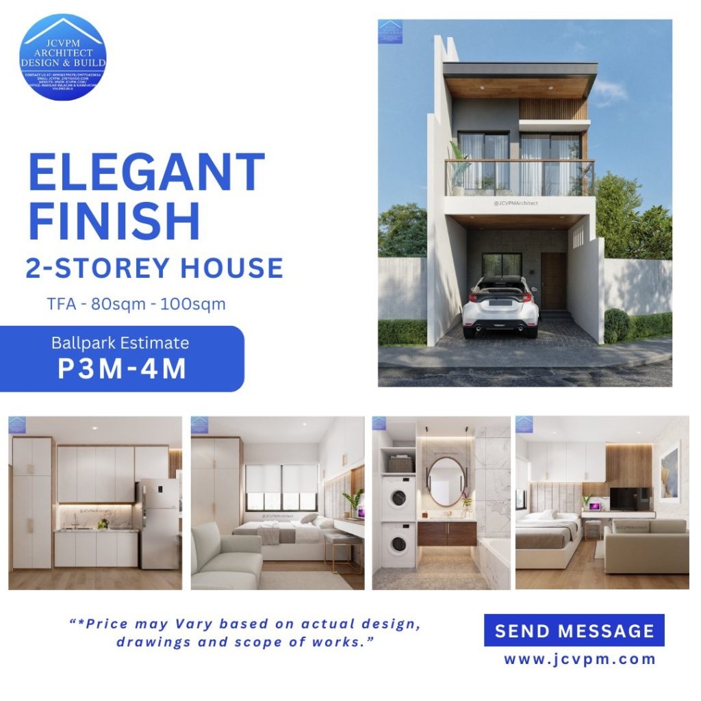 Explore the benefits of a compact two-storey house designed for modern living. Learn how JCVPM Architect Design and Build can help you create a stylish, functional home within your budget.